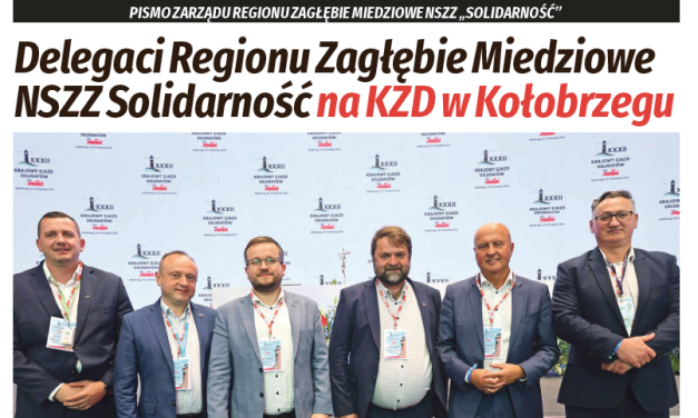 Majowe wydanie gazety Regionu Zagłębie Miedziowe NSZZ „Solidarność”