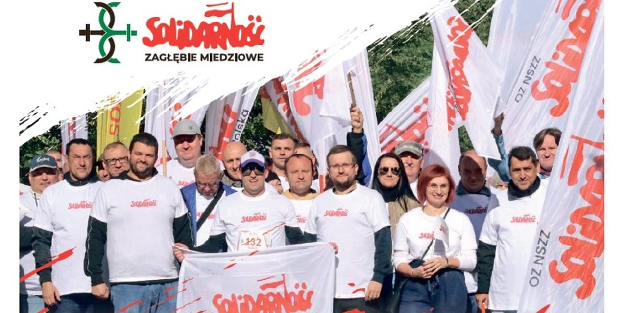 Lipcowe wydanie gazety Regionu Zagłębie Miedziowe NSZZ „Solidarność”
